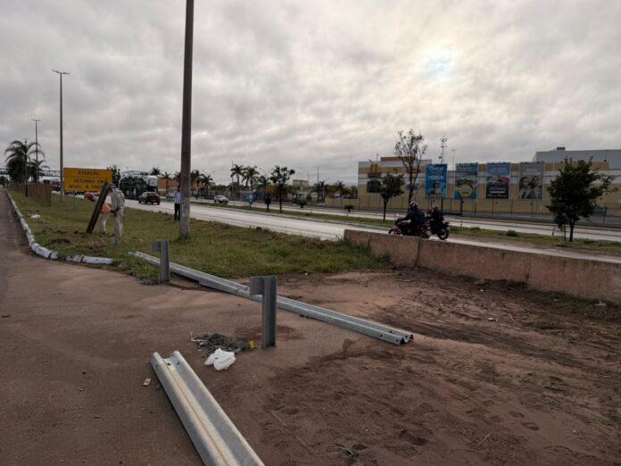 obras viaduto valparaíso de goiás