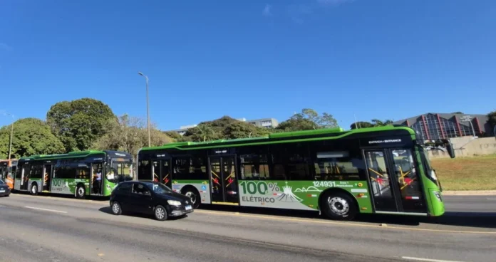 ônibus elétricos df brasília