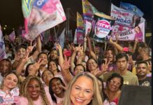 Joscilene do Mangão faz lançamento histórico e reúne lideranças em Novo Gama