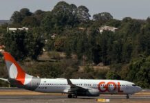 Avião da GOL faz pouso de emergência após decolagem em Goiânia