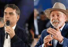 Flávio Bolsonaro e Lula registram menor diferença no primeiro turno desde a redemocratização